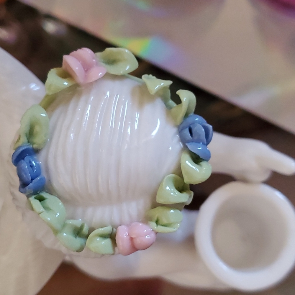 Porclen candle holder - Picture 4 of 8